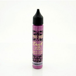 Акриловий контур металік Cadence Dora 3D №5144 Цикломен, 25 мл