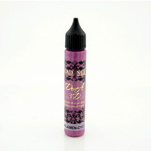 Акриловий контур металік Cadence Dora 3D №5144 Цикломен, 25 мл