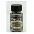 Краска для ткани металлик Cadence Dora Textil Metallic Fabric Paint, 50 мл., антрацит