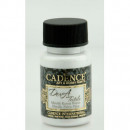 Краска для ткани металлик Cadence Dora Textil Metallic Fabric Paint, 50 мл., перламутровый
