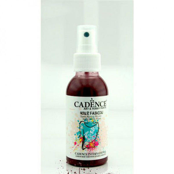 Фарба-спрей для тканини Your Fashion Spray Fabric Paint, №1108 Бордо, 100 мл