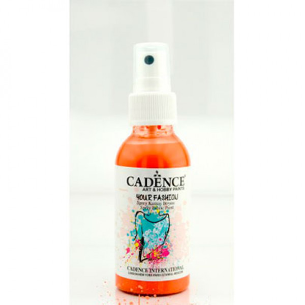 Фарба-спрей для тканини Your Fashion Spray Fabric Paint, №1105 Помаранчева, 100 мл