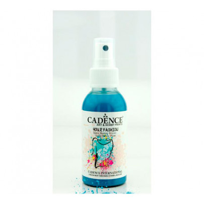 Краска-спрей для ткани Your Fashion Spray Fabric Paint, 100 мл., тёмная бирюза