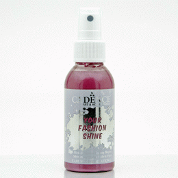 Фарба-спрей перламутрова для тканини Cadence Your Fashion Spray shinefabric Paint, №1108 Бордовий, 100 мл