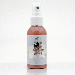Фарба-спрей перламутрова для тканини Cadence Your Fashion Spray shinefabric Paint, №1122 Мідний, 100 мл