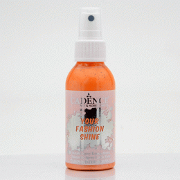 Фарба-спрей перламутрова для тканини Cadence Your Fashion Spray shinefabric Paint, №1105 Помаранчевий, 100 мл