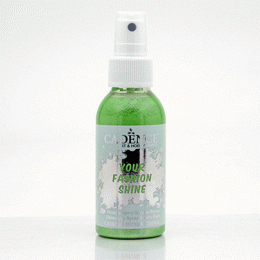Фарба-спрей перламутрова для тканини Cadence Your Fashion Spray shinefabric Paint, №1112 Трав'яний, 100 мл