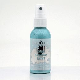 Фарба-спрей перламутрова для тканини Cadence Your Fashion Spray shinefabric Paint, №1115 Турецький синій світлий, 100 мл