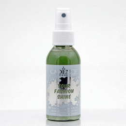 Фарба-спрей перламутрова для тканини Cadence Your Fashion Spray shinefabric Paint, №1113 Зелене листя, 100 мл