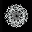 Кружевной трансфер белый Cadence Water Application Lace Transfer White, 17х25 см, DT-006W