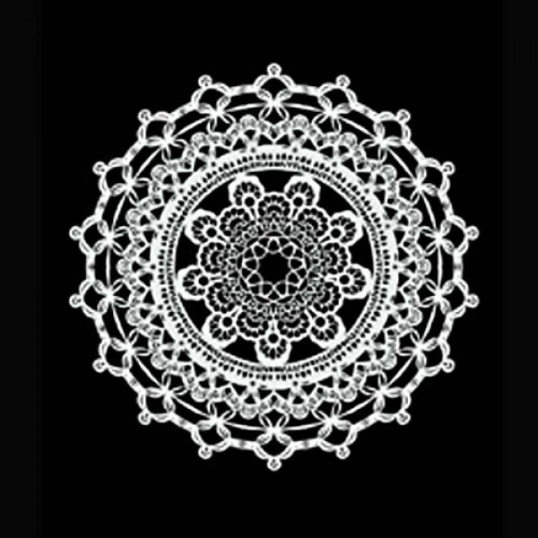 Мереживний трансфер білий Cadence Water Application Lace Transfer White, 17х25 см, DT-006W