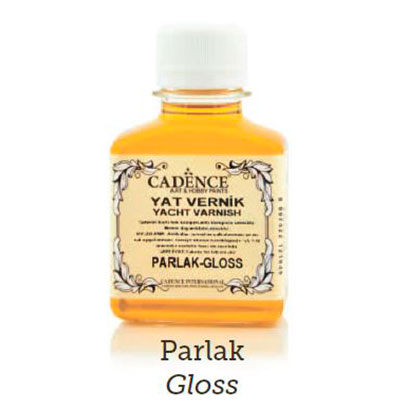 Лак декоративний яхтовий, глянцевий 120 мл, Cadence Yacht Varnish Matt, CA1072 