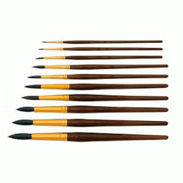 Пензель художня Maestro, білка, кругла, №1