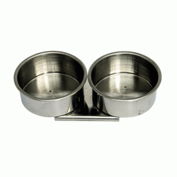 Олійниця подвійна DKArt & Craft, металева (d: 4 см), з обідком