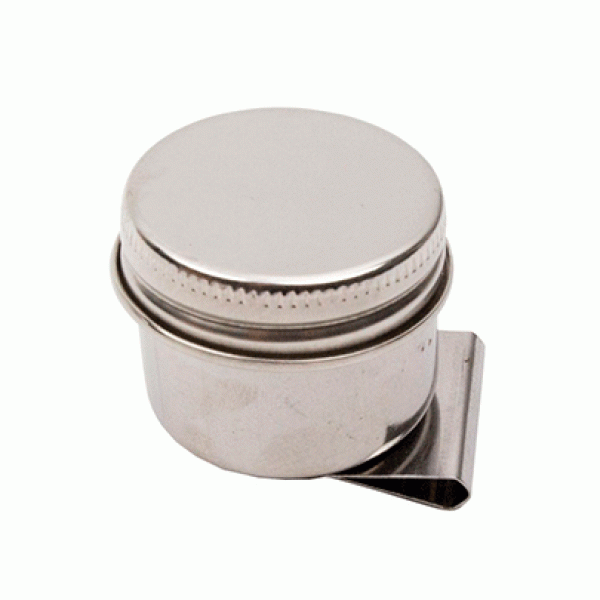 Олійниця одинарна DKArt & Craft, металева з кришкою (3,6х2,0 см)