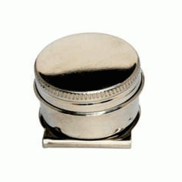 Маслянка одинарна DKArt & Craft, металева з кришкою (d: 6 см)