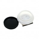 Масленка одинарная D.K.Art & Craft, пластиковая с крышкой (4,5х1,7 см)