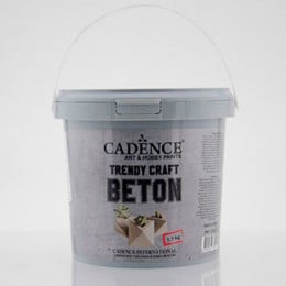 Дрібнозерниста паста з імітацією ефекту бетону, Trendy Craft Beton, 1,5 кг