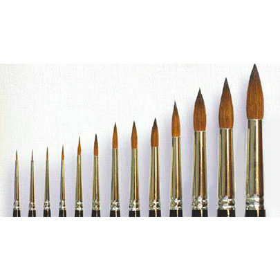 Кисть колонок, круглая, Masterkisti