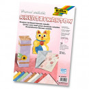 Набор бумаги Folia Creative Card Damask metallic, 23х33 см, Дамаск металлик,  10 листов