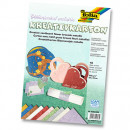 Набор бумаги Folia Creative Card Flower Brocade metallic, 23х33 см, Цветочная парча металлик, 10 листов