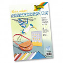 Набор бумаги Folia Creative Card Threads metallic, 23х33 см, Нити металлик, 10 листов