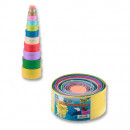 Набор цветных коробок для декора Круг 12 шт