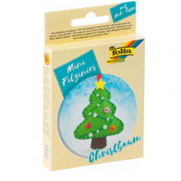 Набор из фетра для пошива мини фигурки, Folia "Mini felt sewing sets", Елочка