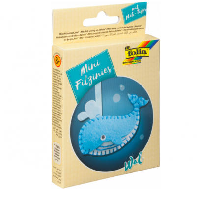 Набор из фетра для пошива мини фигурки, Folia Mini felt sewing sets, Кит