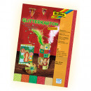 Набор картона с блестками Folia Glitter Board 300г, Oriental