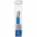 Набор кистей из синтетического ворса Winsor Ser. Cotman Brushes 4.1, 4шт