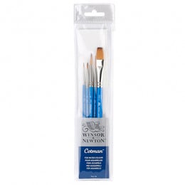 Набір пензлів з синтетичного ворсу Winsor Ser. Cotman Brushes 5.2, 5шт