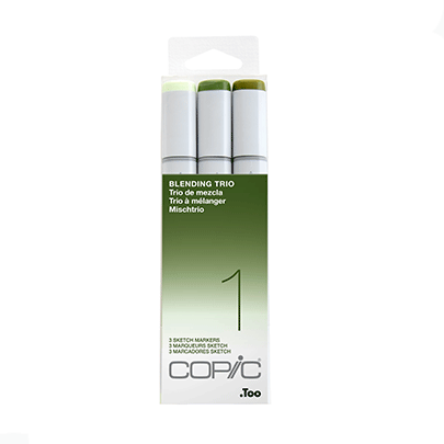 Набор маркеров Copic Sketch Set Blending Trio 1, 3 шт
