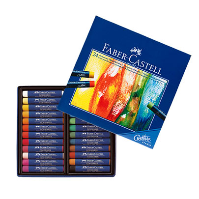 Набор маслянной пастели FaberCastell Gold Faber, 24 мелка