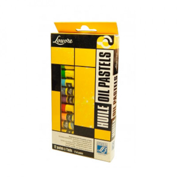 Набір олійної пастелі Louvre Oil Pastels, 12 шт