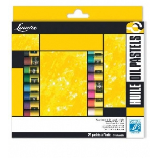 Набір олійної пастелі Louvre Oil Pastels, 24 шт