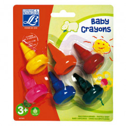 Набір крейди для малюків Baby Crayons Color & Co ,, 6 кольорів