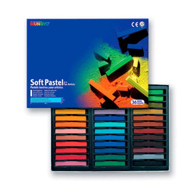 Набор мягкой пастели Mungyo, 36 цвета
