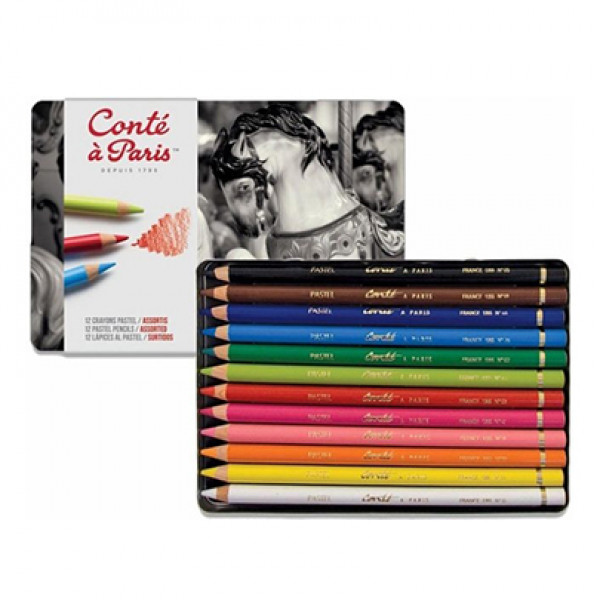 Набор пастельных карандашей Conte, 12 шт