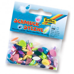 Набор половинок цветных капель Folia Half Drops 100 шт