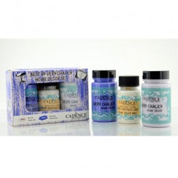 Набор винтажных красок Cadence Very Chalky Home Decor №07: CH14+CH15 + воск