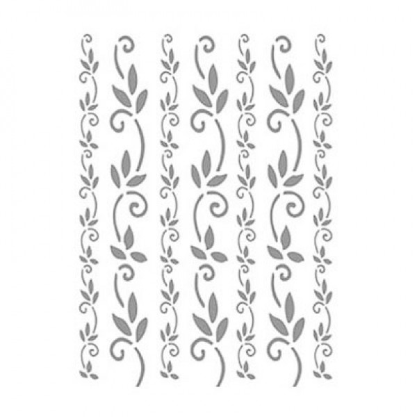 Натирки серебро Cadence Rub On Transfers Silver, 17х25 см, V-002