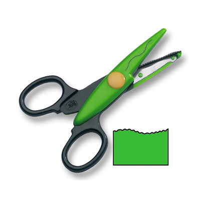 Ножницы фигурные Folia Contour scissors, Corrugate Cut
