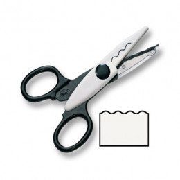 Ножиці фігурні Folia Contour scissors, Flow Cut (medium)