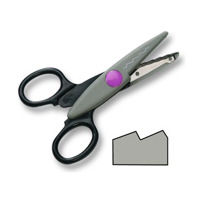 Ножницы фигурные Folia Contour scissors, Zigzug Cut