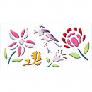 Объемный трафарет Deco 3D Stencil, 30 x 15 см, Countryside collection