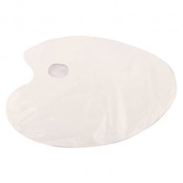 Палітра пластикова овальна плоска DKArt & Craft, 43х30 см