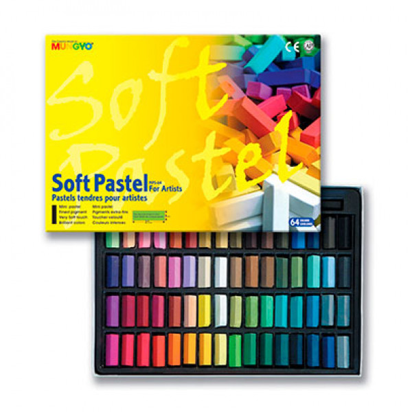 Пастель сухая Mungyo, 64 цвета