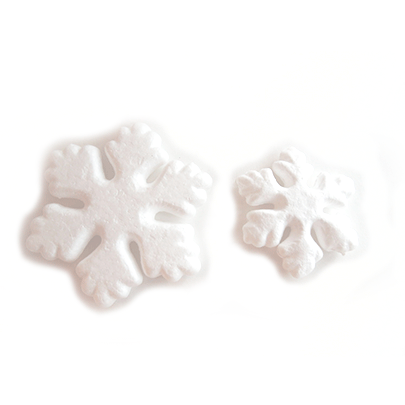 Пенопластовая фигура Снежинка, 180 мм