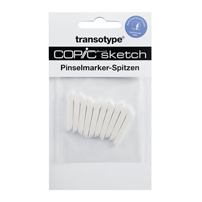 Перо средней ширины Transotype Nibs Medium Broad/Sketch (10 шт)